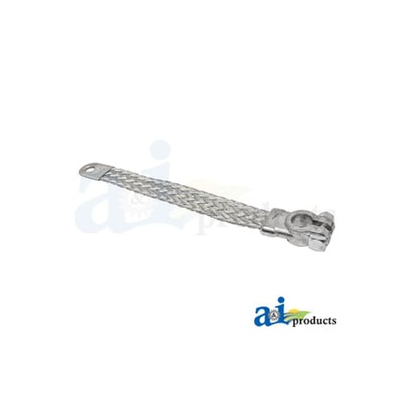 A & I Products Ground Strap, 9", 2 Ga. 11" x1.7" x0.5" A-26A309